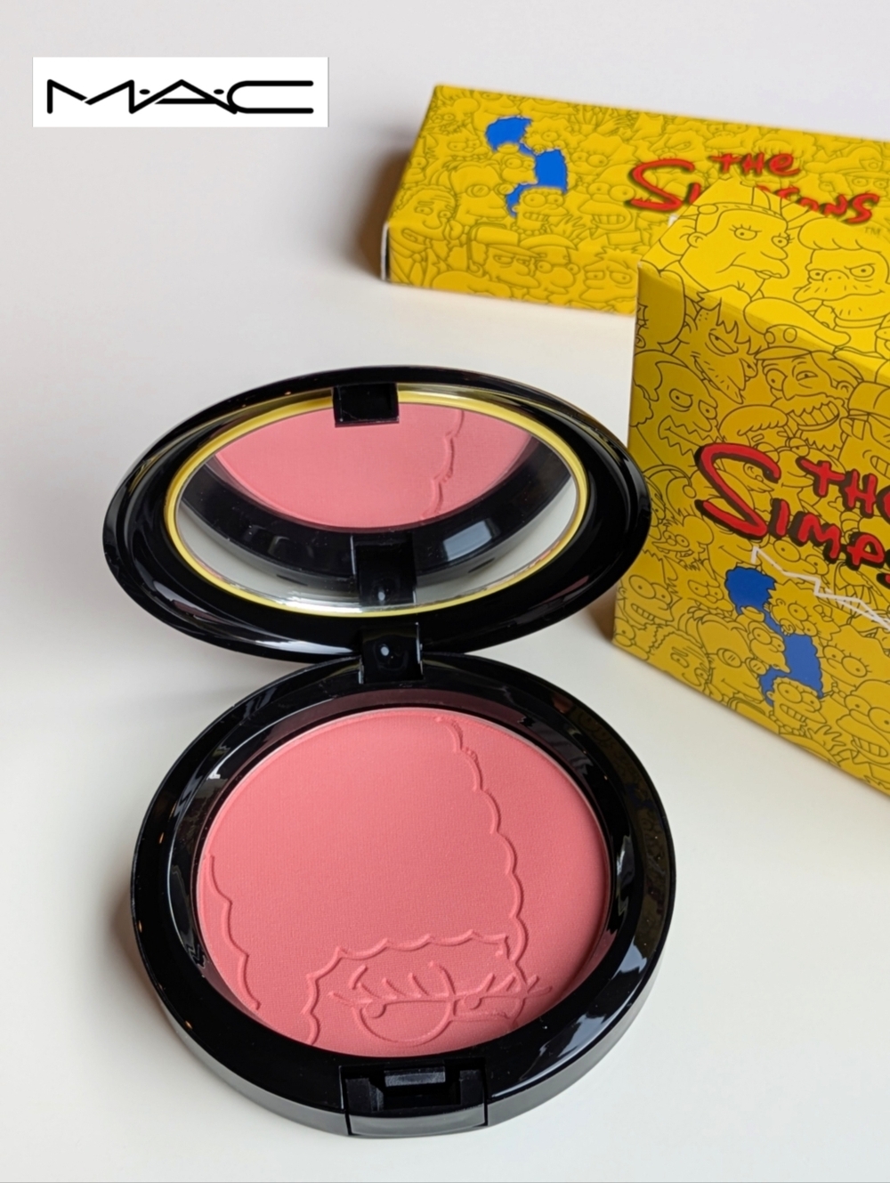 NEW! MAC Cosmetics The Simpsons Collection Sideshow You Blush - CORAL NIB RARE